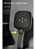 Handheld Water Heater Shower Head with Large Panel for Household Bathrooms