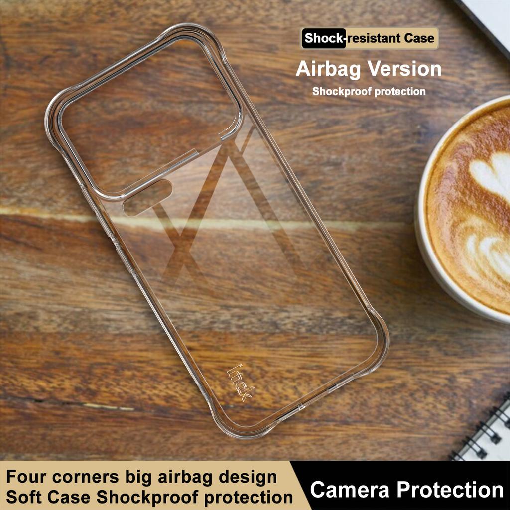 For Xiaomi MI 17 Pro Max 5G Telefondeksel IMAK Støtsikkert Mykt Deksel