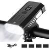 Super Bright Bike Front Light 800lm Rechargeable Auto Sensing Bike Headlight with 5 Light Modes for Cycling Hiking