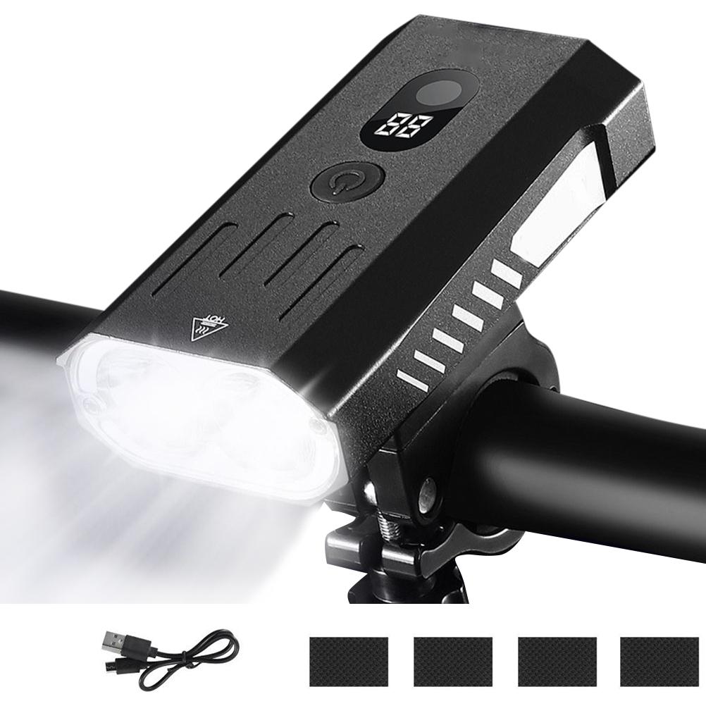 Super Bright Bike Front Light 800lm Rechargeable Auto Sensing Bike Headlight with 5 Light Modes for Cycling Hiking