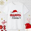 Family Claus Shirts Christmas Family Togrther Matching T-shirt Outfit Matching Xmas Dad Mom Uncle Aunt Grandpa Grandma Tee Tops