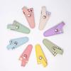 Colorful Vintage Embroidery Scissors Sheath Lattice Scissors Protective Cover Small Sharp Pointed Scissors Protection Case Home