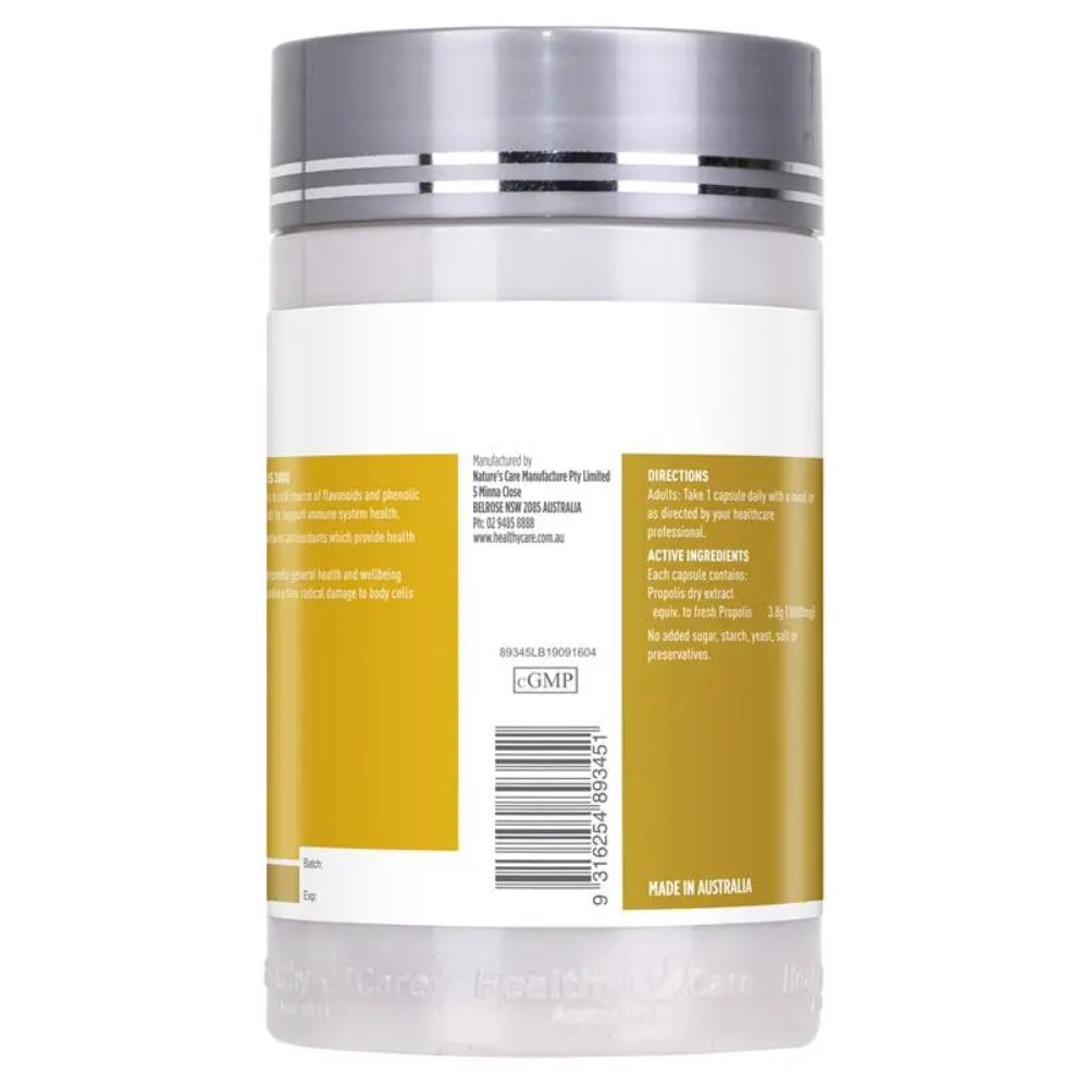 Healthy Care High Strength Propolis 3800mg 200 Capsules