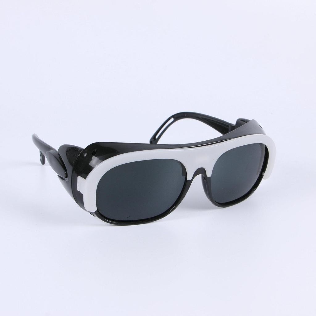 Head-Mounted Ghost Face Cowhide Mask for Welding with Eye Protection