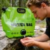 8L Outdoor Water Storage Bag Portable Large Capacity Sports Camping Foldable Soft Water Bag With Climbing Faucet Water Bag