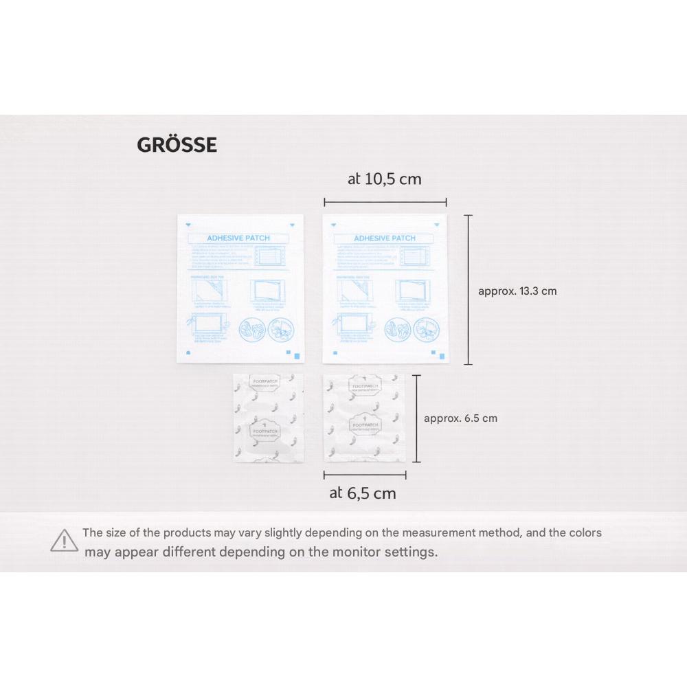 Jasmine Detox Foot Therapy Patches (2pcs/1 Pair) – Overnight Wellness & Deep Relaxation