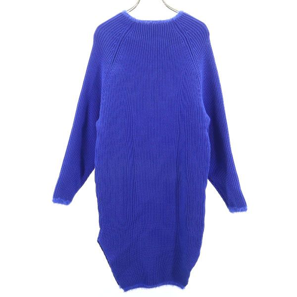 AMERI UNDRESSED Long Sleeve Knit One Piece F Royal Blue Women Used