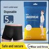 Calzoncillos bóxer desechables de algodón para hombre - Empaquetados individualmente