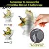 Durable Acrylic Figurine Frog On Toilet Decor, 2D Funny Bathroom Shelf Figure, Cute Decoration Assembled Statue for Desk Living Room Office,