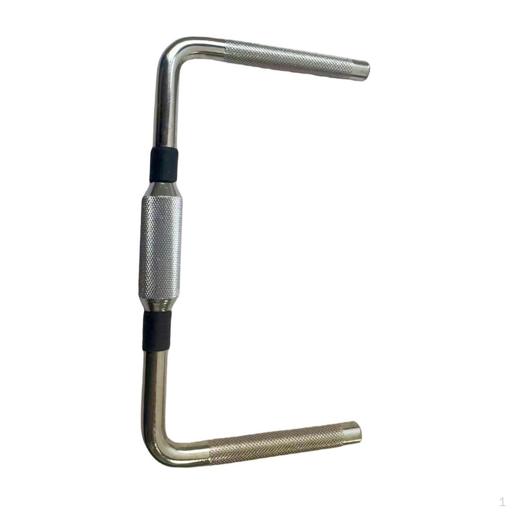 Adjustable Rack Clamp for Drum Stands, Cymbal Holders, Double L-, Holders; Zinc Alloy Design;