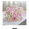 5 Branches of 25 Small Daisies Artificial Flower Chamomile Hollandaise Plastic Fake Flower Silk Flower Home Decoration Ornament Flower