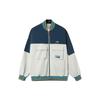 Li Ning Sports Trendige Kollektion Jacke Herbst Unisex Tiefes Wasser Entenblau Antarktisches Grau Mehrfarbig AJDR383-3