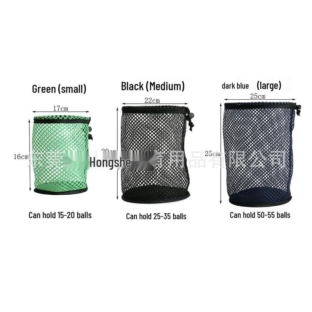 Golf Ball Mesh Storage Bag - Available In 3 Colors