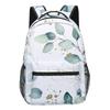 Cartoon Novelty Kpop Youthful School Bags Unisex Leaves Travel Bags 3D Print Oxford Waterproof Notebook Shoulder Backpacks