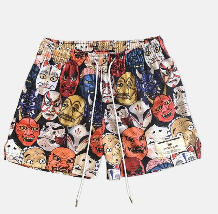 Pantaloni Scurți Unisex din Plasă Respirabilă pentru Baschet și Plajă – Pantaloni Scurți Casual Trendy pentru Fitness pentru Bărbați și Femei