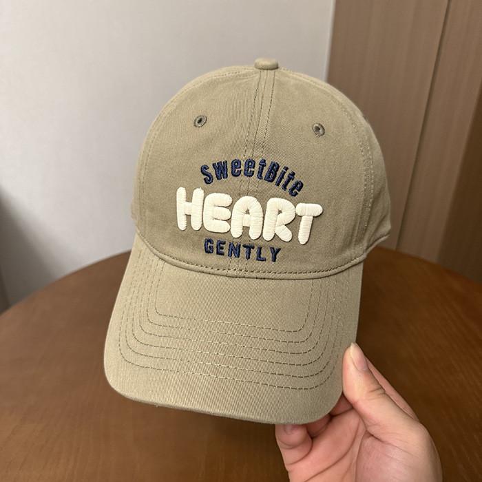Casual Baseball Cap With Embroidered Letters For Summer Sun Protection And Sunshade