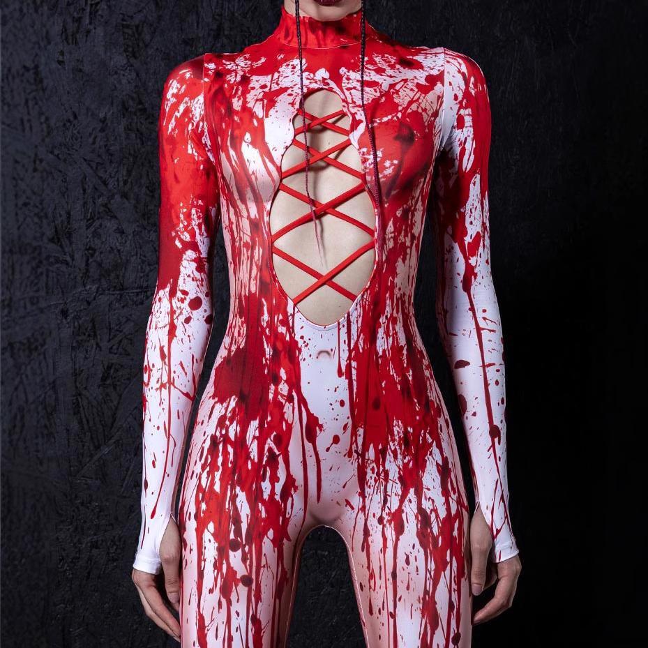 3D-Digitaldruck Bühnenkostüme für Erwachsene, Halloween-Events, Karneval, Mottoparty, Cosplay-Outfit, Pretend Game-Overall