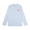 Women's 2025 American Style Pure Cotton Long-Sleeve T-Shirt: Loose Fit, Ideal for Autumn/Winter.