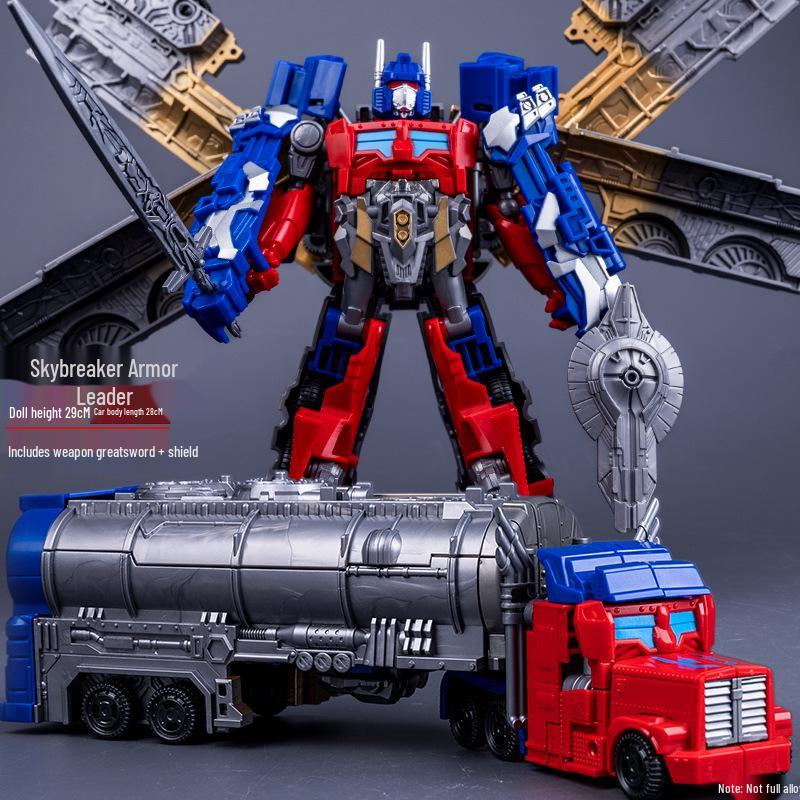Children's Transforming Robot Alloy Action Figure: King Kong, Optimus Prime, Bumblebee, Autobot Mecha