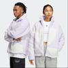 adidas Originals Trefoil Großes Logo Fleece Dicke Freizeitjacke Unisex Jacken Lila HR3488