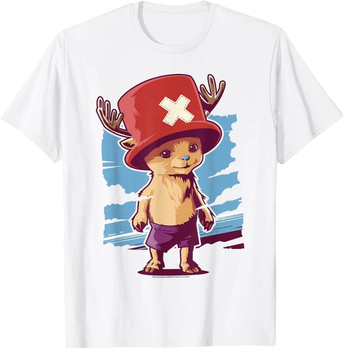 One Piece Tony Tony Chopper Cute Full Body Portrait T-Shirt S