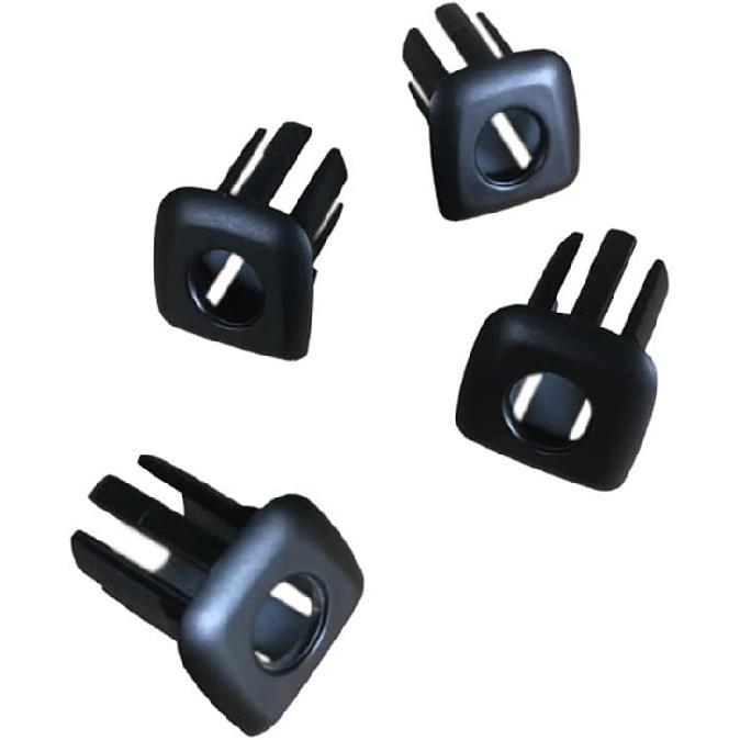 Door Lock Rod Grommet Cover Replace for BMW 5 Series F10 F18 Door Lock Knob Pin Guide kit(Black)