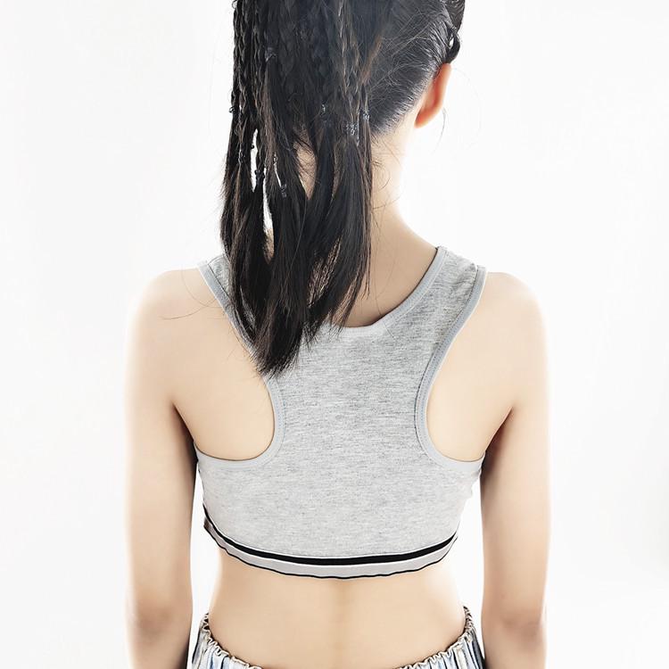 Girls' Wire-Free Sports Comfort Vest Bra