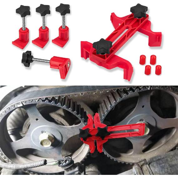 Engine Timing Tool, Camshaft Locking Tool, Engine Camshaft Alignment Timing Tool Kit, Camshaft Sprocket Clamp Kit, Car Main Cam Timing Sprocket Gear