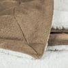 Double-Layer Lamb Fleece Cotton Blanket - Thick, Soft, and Comfortable with Customizable Logo for Office or Car Use.