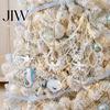 Wooden Sea Theme Ornaments Starfish Hanging Decoration, Nautical Coastal Wall Ornament, Ocean Rustic Seaside Home Decoration Art for Beach Lake House