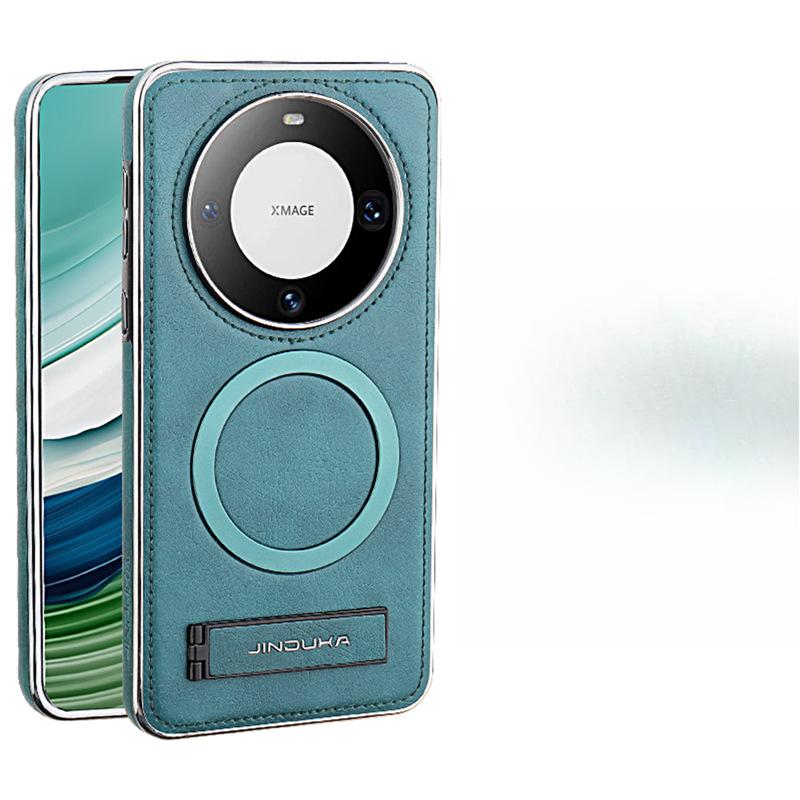 

Подходит для чехла для мобильного телефона Huawei Mate60pro Магнитная адсорбция Противоударный M60 Полностью закрывающий чехол-подставка Кожаный чехол для бизнеса Huawei Huawei Mate 40