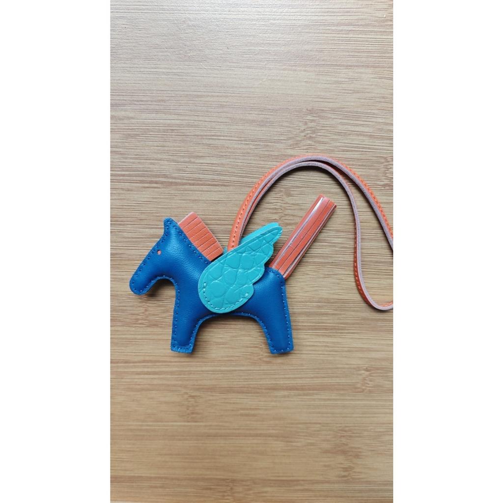 [Jahr des Pferdes] Taschenanhänger, Erfolg, Accessoires, bald Geld, Autoanhänger, Schlüsselanhänger, Lammfell Vollleder