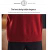 Women's 2025 Autumn/Winter Soft Knit Half-High Collar Pullover Sweater, Loose Fit and Warm.