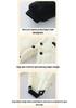 Nieuwgeboren Panda Capuchon Voetjes Jumpsuit: Warm Fleece, Katoenen Vulling, 3-24 Maanden