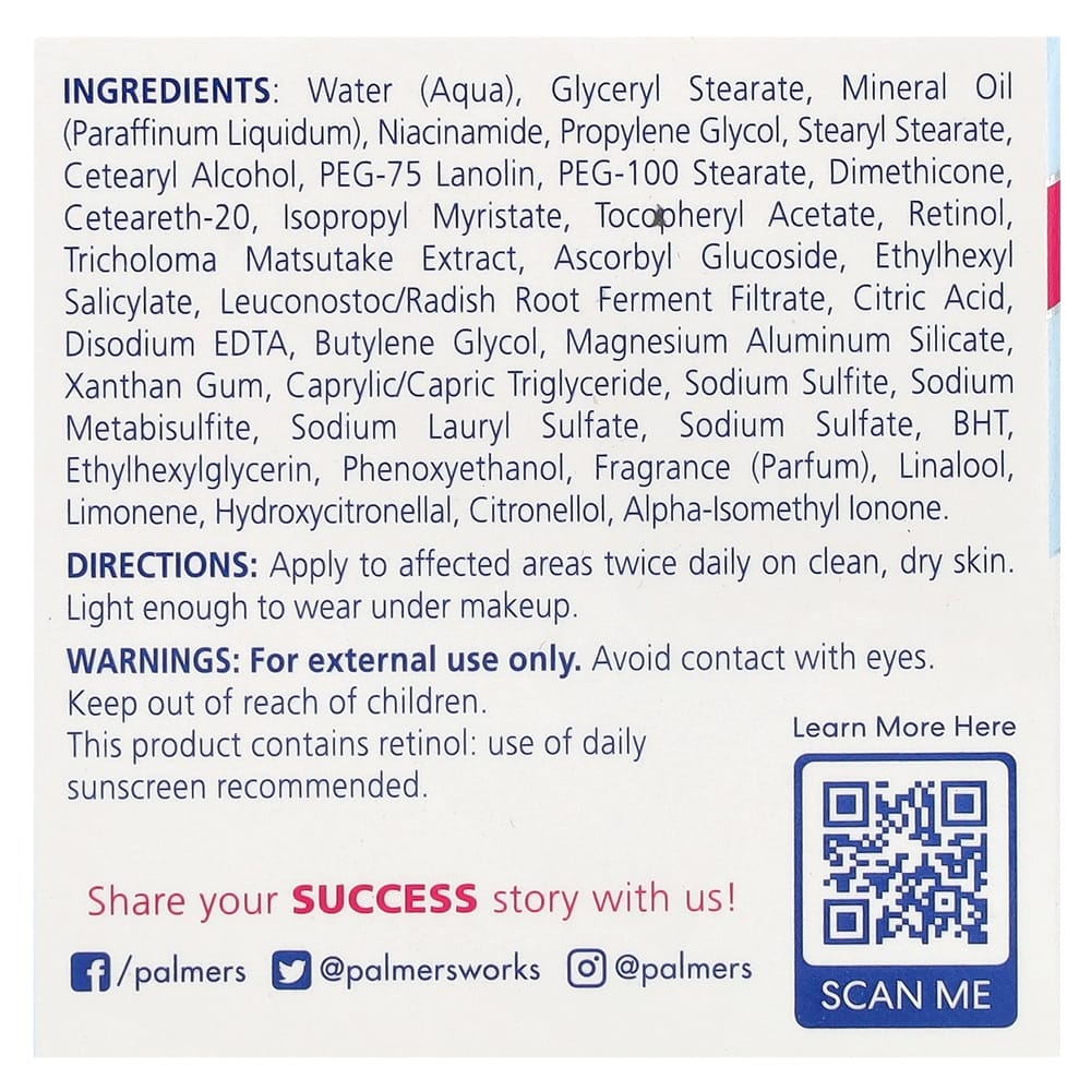 Palmer's Skin Success Vitamin E Anti-Dark Spot Fade Cream 75g (2.7oz)