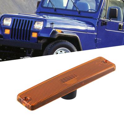 22) Premium Amber Front Side Marker Light Housing for Jeep For Wrangler YJ 8795