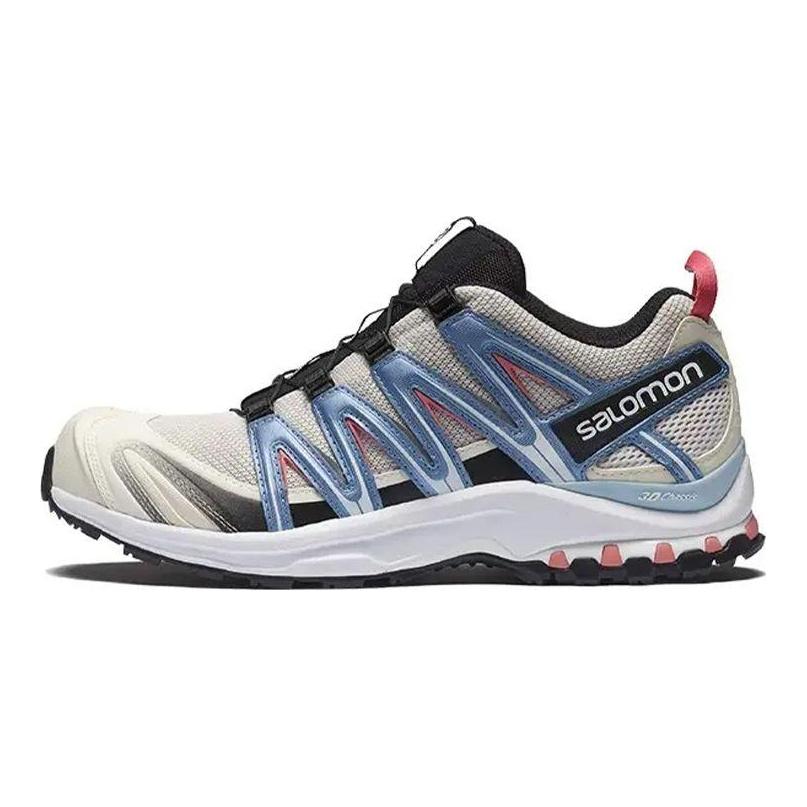 Salomon Xa Pro 3D Fabric Shock Absorbing Non-Slip Durable Low-Top Outdoor Functional Shoes Unisex Shoes Gray Blue 471567