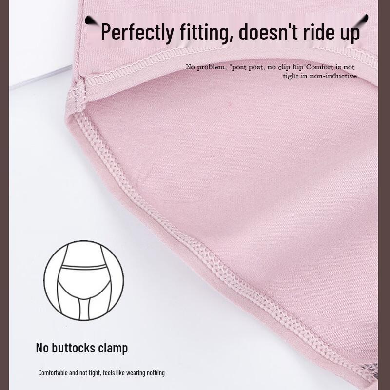 Women's High-Waist Cotton Underwear 3-Pack