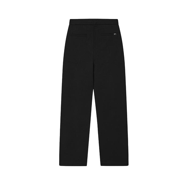 New FILA MILANO Collection Casual Pants Women's Jet Black F11W515607F-BK