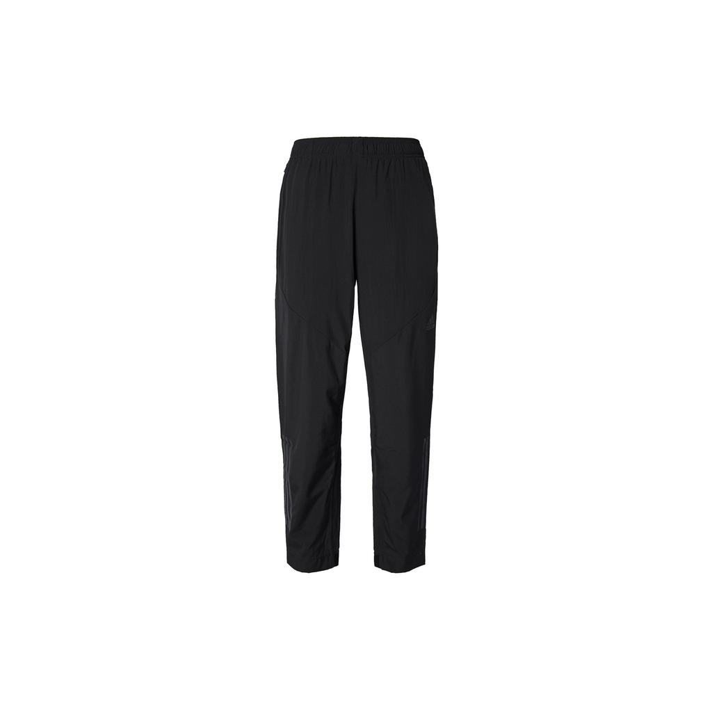 Adidas Solid Stripe Jogger Fitness Pants Men Bottoms Black HF8985
