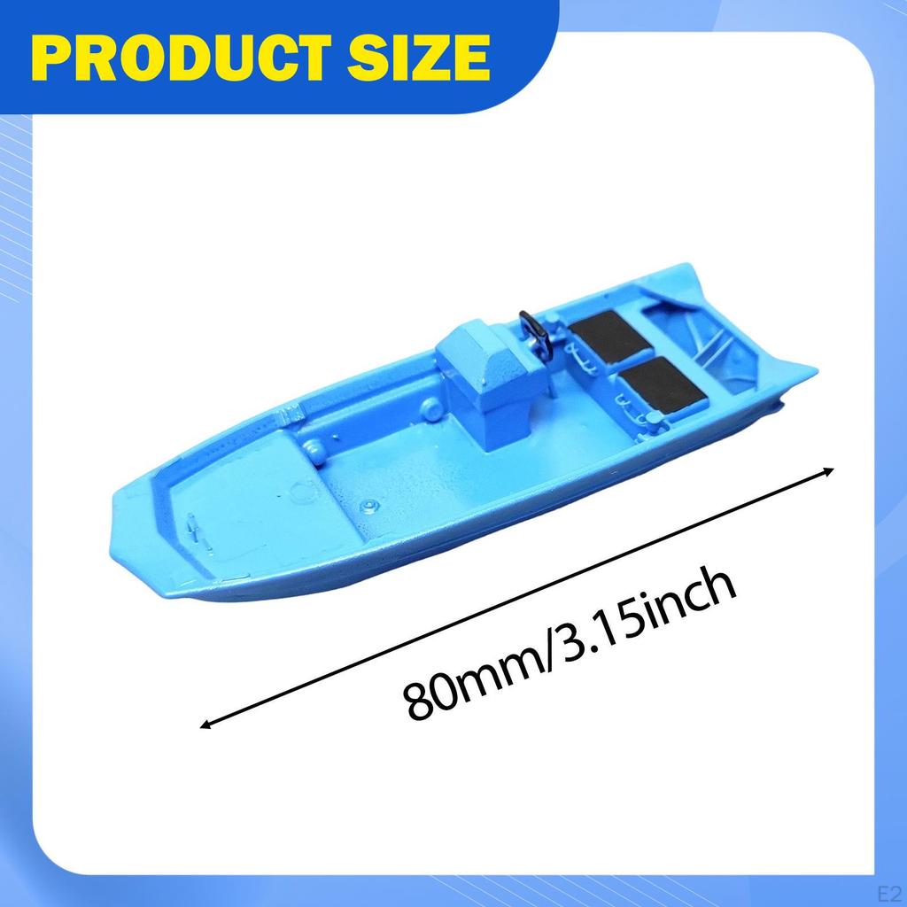 1/64 Campingboot Diorama Zubehör Maritime Szene Dekoration Mittelmeer für DIY