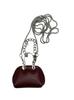 Pu Mini Shell Crossbody Bag With Chain For Daily Use Women