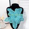 49MD Eye-Catching Flower Applique Sequined Sewing On Patches for Wedding Dress