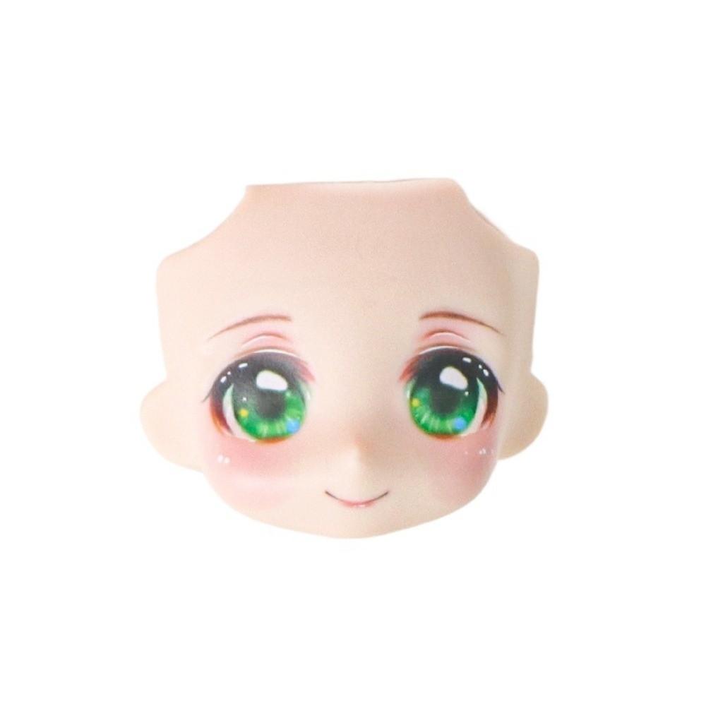 Austauschbare Kopfschale OB11 Puppengesicht Niedlich Gesichter wechseln GSC Kopf Obitsu11 Puppengesicht Für Mädchengeschenk