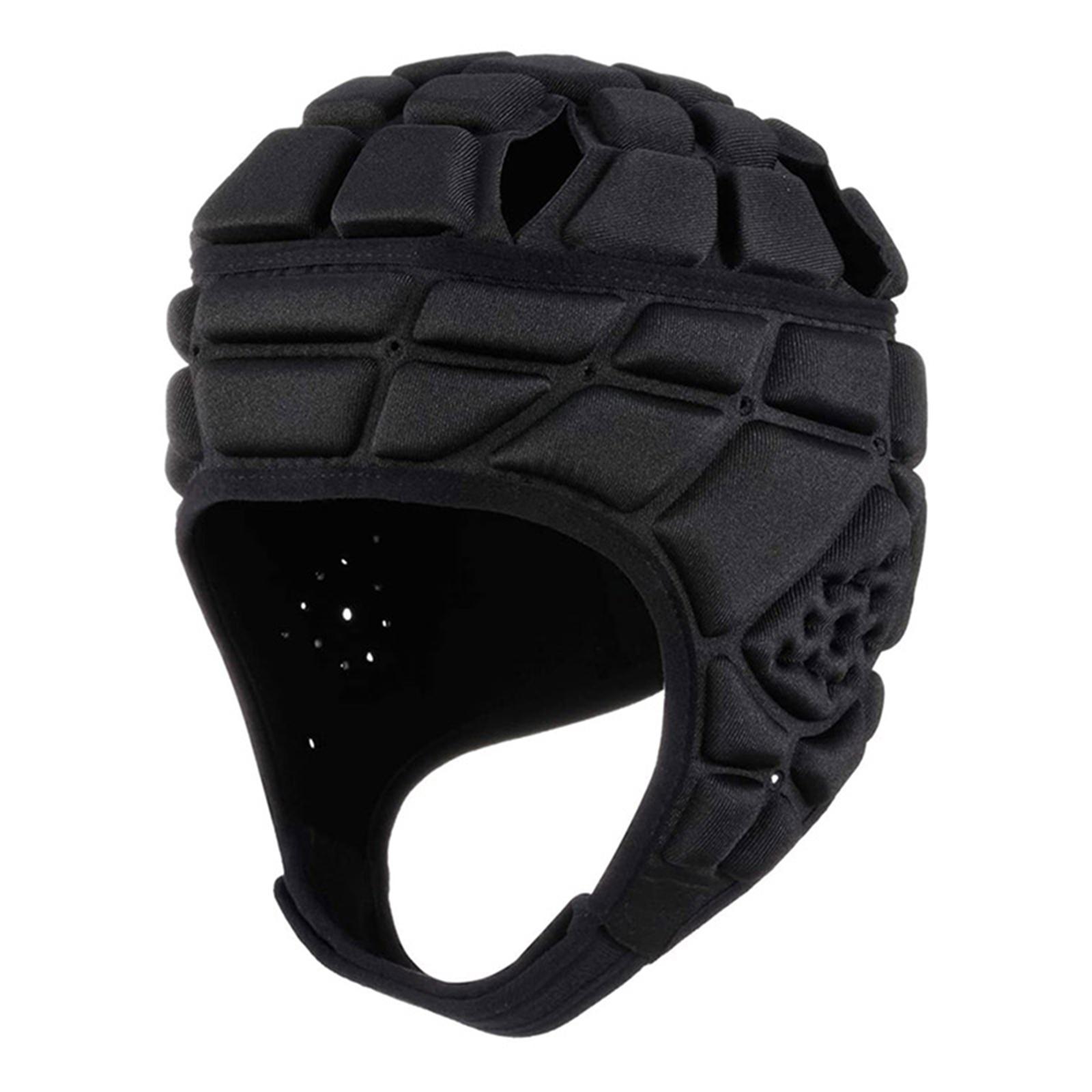 

Дитячий шолом захист голови протиударний футбольний воротарський шолом захисне спорядження захист голови M чорний