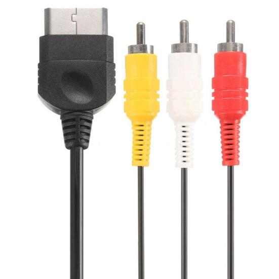 1,8m Audio-Video-Kabel 3 Cinch Composite AV Home TV-Kabel