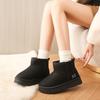 2025 snow boots women's new non-slip winter warm piled thickened classic short snow cotton boots women's cotton shoes