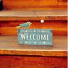 Wooden Wall Hanging Retro Wall Decoration Pendant European Style Doorplate Decoration Hanging  Shop