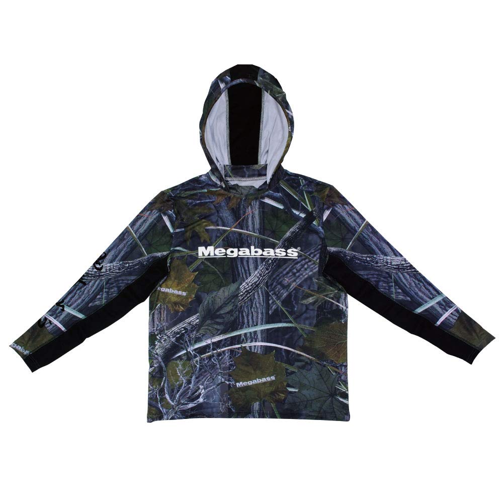 Megabass GAME HOODIE REAL CAMO (XS)