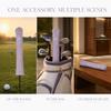 Velvet Lining Golf Alignment Cover Rounded Closed Top Alignment Headcover  Golf Practice